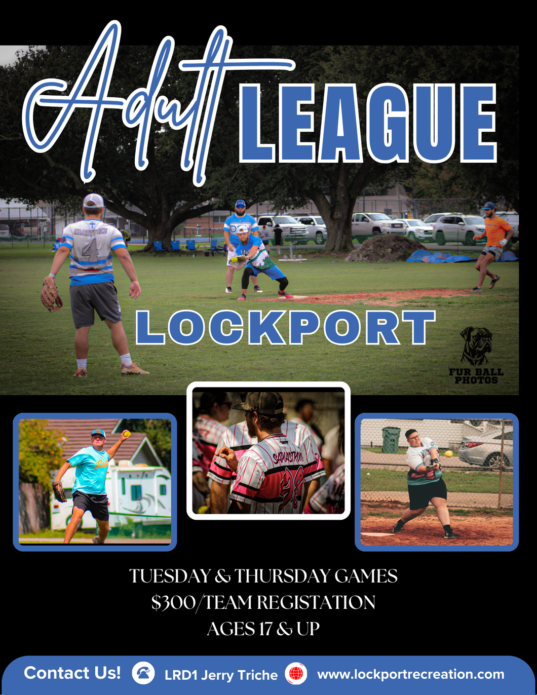 Mens Adult Softball League